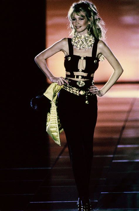 vintage versace gowns 1990|Versace vintage fashion.